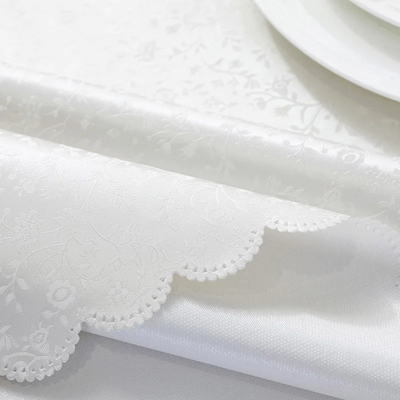 CANIRICA Table Cloth PVC Tablecloth Waterproof Table Cover Rectangular For Kitchen Decor Dining Tafelkleed Luxury Home Decor