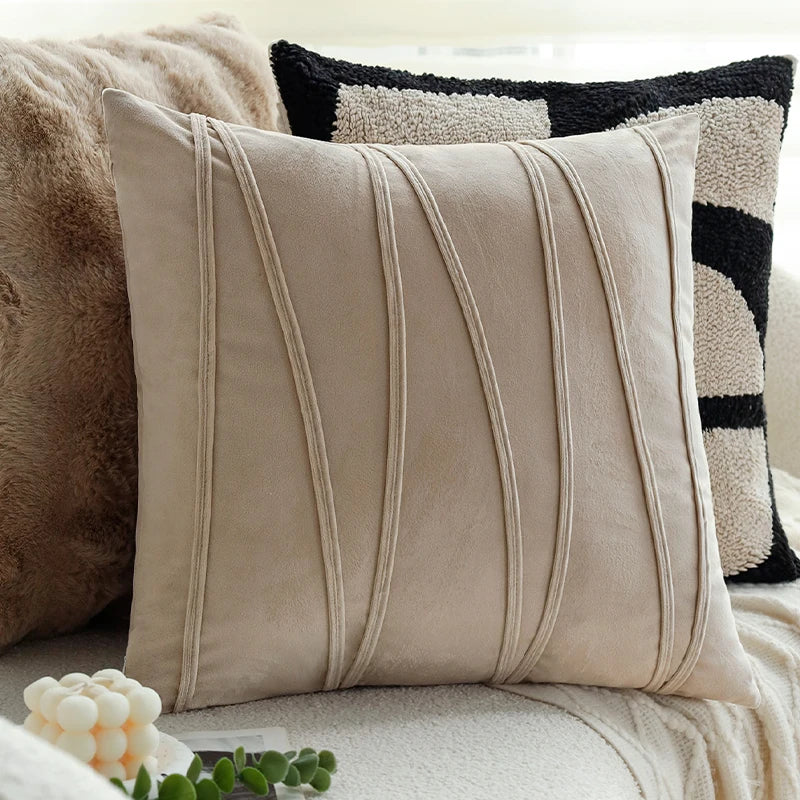 Geometric Cushion Cover Soft Personalized Matching Home Versatile Decorative High Quality Pillow Cover for Indoor Sofa 45x45cm