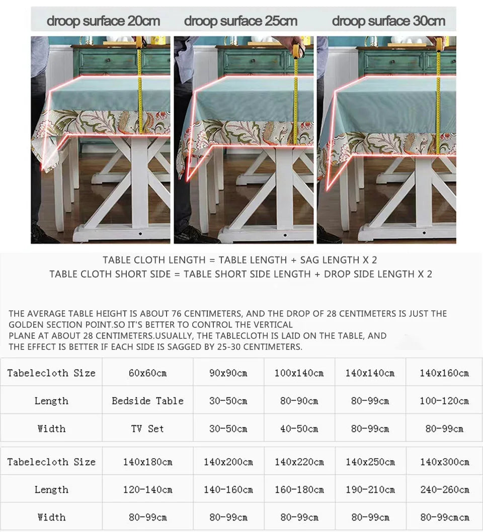 CANIRICA Velvet Tablecloth Decorative Table Cover Tea Coffee Mantel Mesa Rectangular Thick Table Cloth Wedding Dining Customize