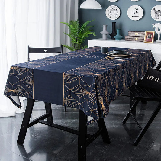 CANIRICA Tablecloth Velvet Table Cloth Rectangle Table Cover For Home Kitchen Dressing Home Decor Tafelkleed Luxury Home Decor