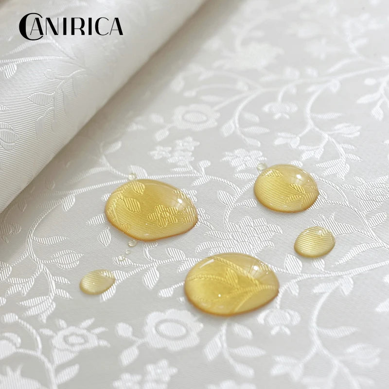 CANIRICA Table Cloth PVC Tablecloth Waterproof Table Cover Rectangular For Kitchen Decor Dining Tafelkleed Luxury Home Decor