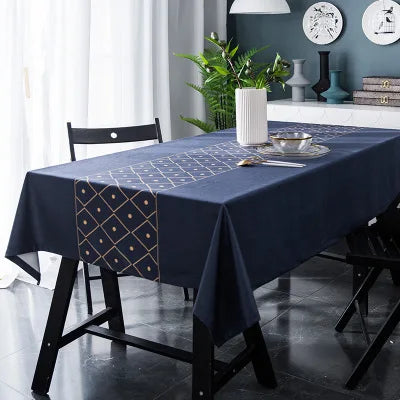 CANIRICA Tablecloth Velvet Table Cloth Rectangle Table Cover For Home Kitchen Dressing Home Decor Tafelkleed Luxury Home Decor