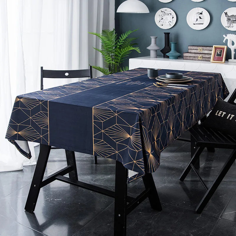CANIRICA Tablecloth Velvet Table Cloth Rectangle Table Cover For Home Kitchen Dressing Home Decor Tafelkleed Luxury Home Decor