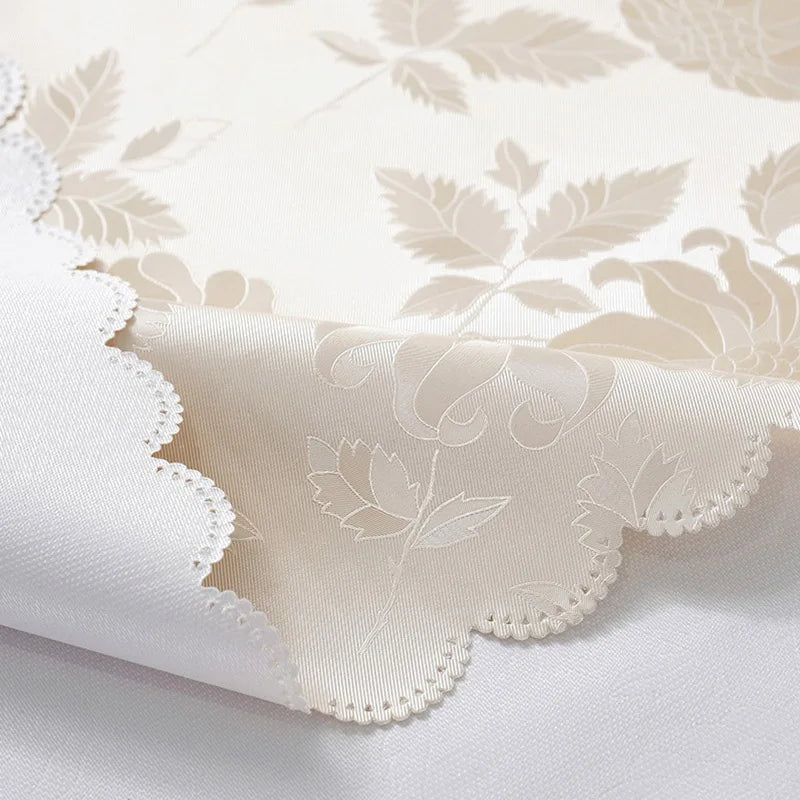 CANIRICA Table Cloth PVC Tablecloth Waterproof Table Cover Rectangular For Kitchen Decor Dining Tafelkleed Luxury Home Decor