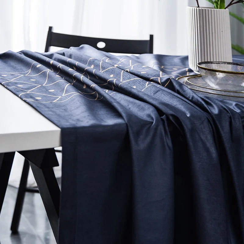 CANIRICA Tablecloth Velvet Table Cloth Rectangle Table Cover For Home Kitchen Dressing Home Decor Tafelkleed Luxury Home Decor