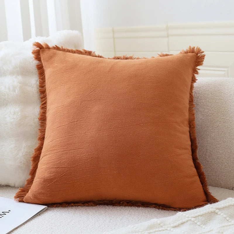 Geometric Cushion Cover Tufted Free Match High Quality Ins Home Decor for Living Room Sofa Pillow Cover 45x45cm Versatile