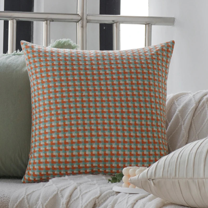 Geometric Cushion Cover Freely Matched Soft High Quality Ins Home Decoration for Living Room Sofa Pillowcase 45x45cm Versatile