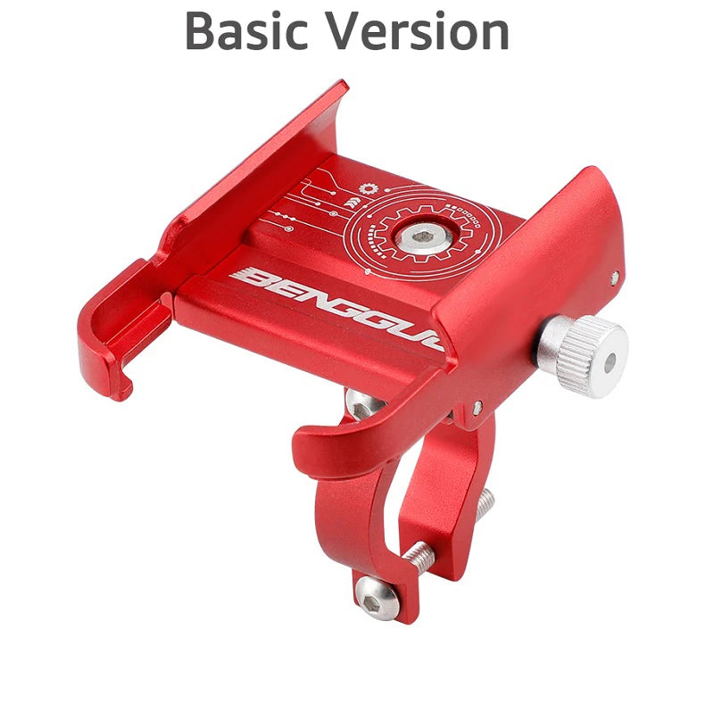 iBudim Bike Phone Holder 360 Rotation Bicycle Phone Holder for 4.7-7.0 inch Devices Motorcycle Handlebar Mobile Phone Stand