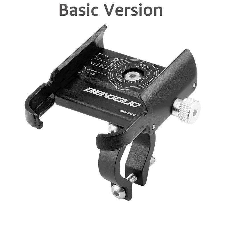 iBudim Bike Phone Holder 360 Rotation Bicycle Phone Holder for 4.7-7.0 inch Devices Motorcycle Handlebar Mobile Phone Stand