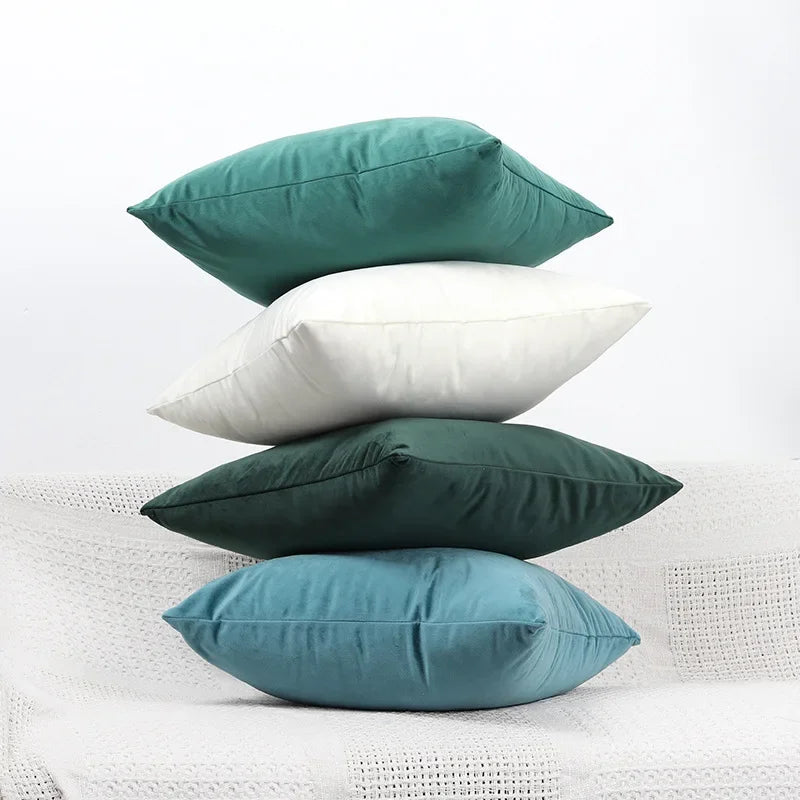 Velvet Cushion Cover Soft Pillow Cover 45x45 cm Pillow Case for Living Room Sofa Decoration Nordic Home Decor Throw Pillow Cover