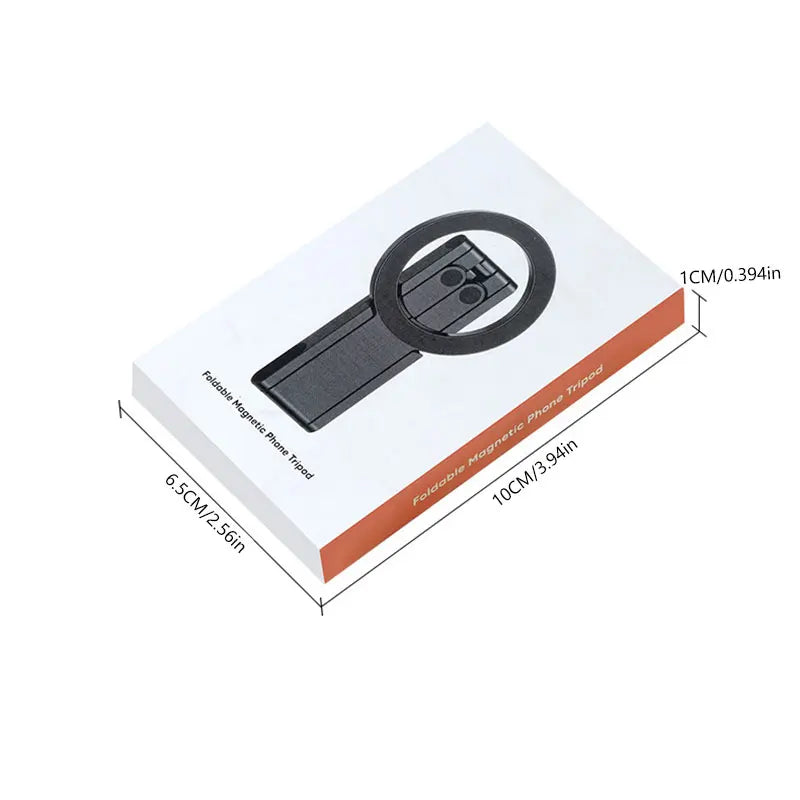 Magnetic Phone Holder Tripod Travel Essentials Flexible Rotation Hands-Free Airplane Phone Mount Seat Phone Stand