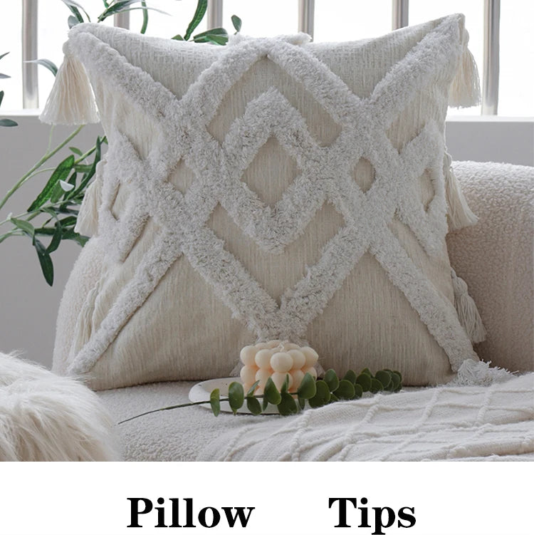 Geometric Cushion Cover Freely Matched Soft High Quality Ins Home Decoration for Living Room Sofa Pillowcase 45x45cm Versatile