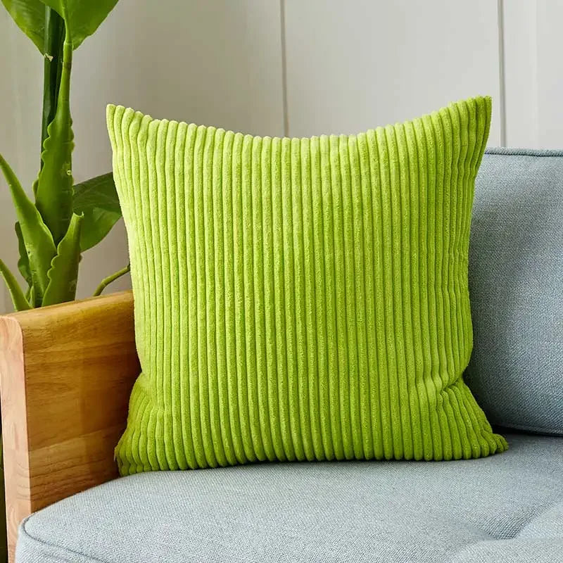 Corduroy Pillow Cover Cozy Cushion Cover 45x45cm For Living Room Sofa Decorative Pillows Nordic Home Decor Housse De Coussin