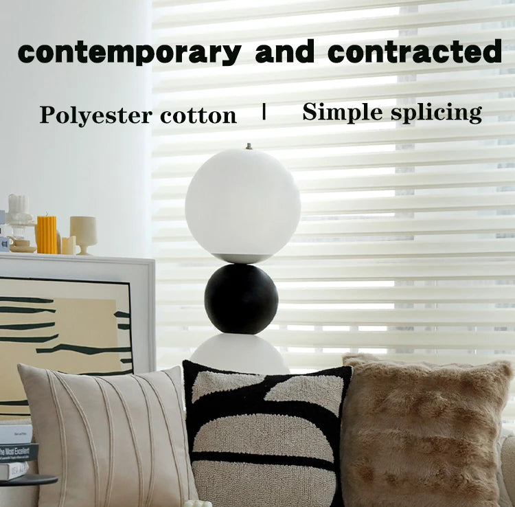 Geometric Cushion Cover Soft Personalized Matching Home Versatile Decorative High Quality Pillow Cover for Indoor Sofa 45x45cm