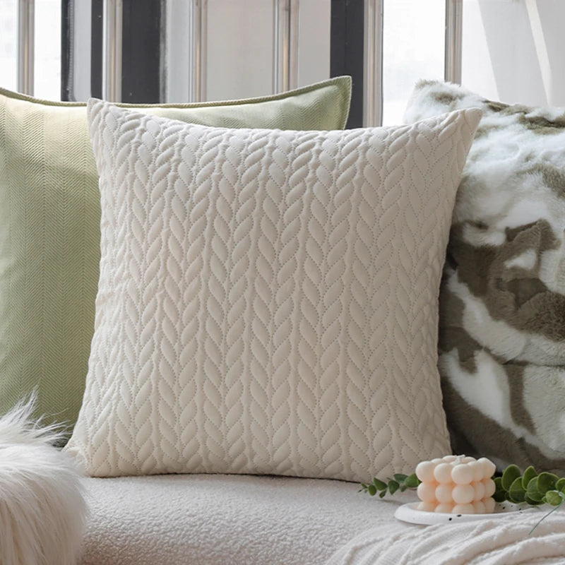 Cushion Cover With Personality and Features 45x45cm Exquisite Ins Home Decoration High Quality Pillowcase for Living Room Sofa
