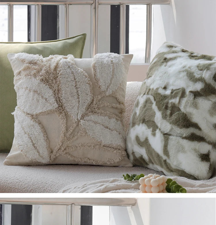 Cushion Cover With Personality and Features 45x45cm Exquisite Ins Home Decoration High Quality Pillowcase for Living Room Sofa