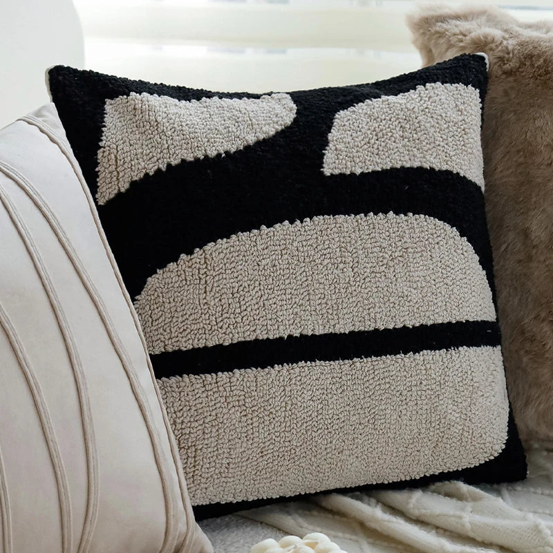 Geometric Cushion Cover Soft Personalized Matching Home Versatile Decorative High Quality Pillow Cover for Indoor Sofa 45x45cm