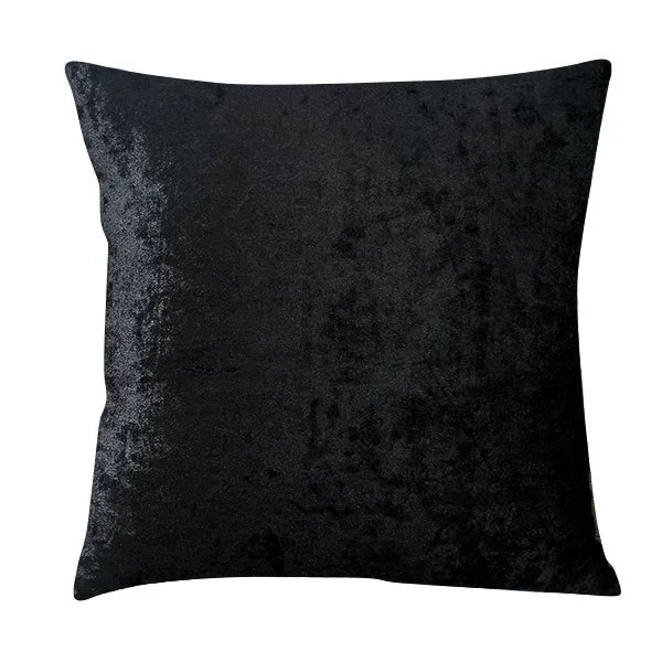 Velvet Cushion Cover Crushed Pillow Cover Grey Decorative Pillowcase Luxury Kussenhoes Nordic Home Decor