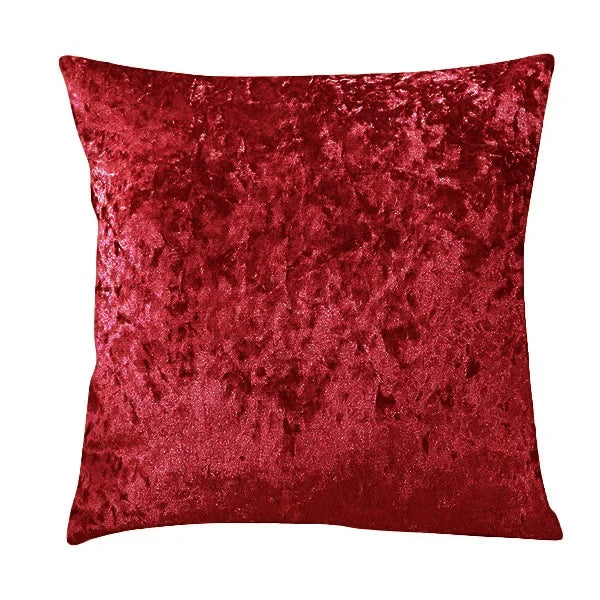 Velvet Cushion Cover Crushed Pillow Cover Grey Decorative Pillowcase Luxury Kussenhoes Nordic Home Decor