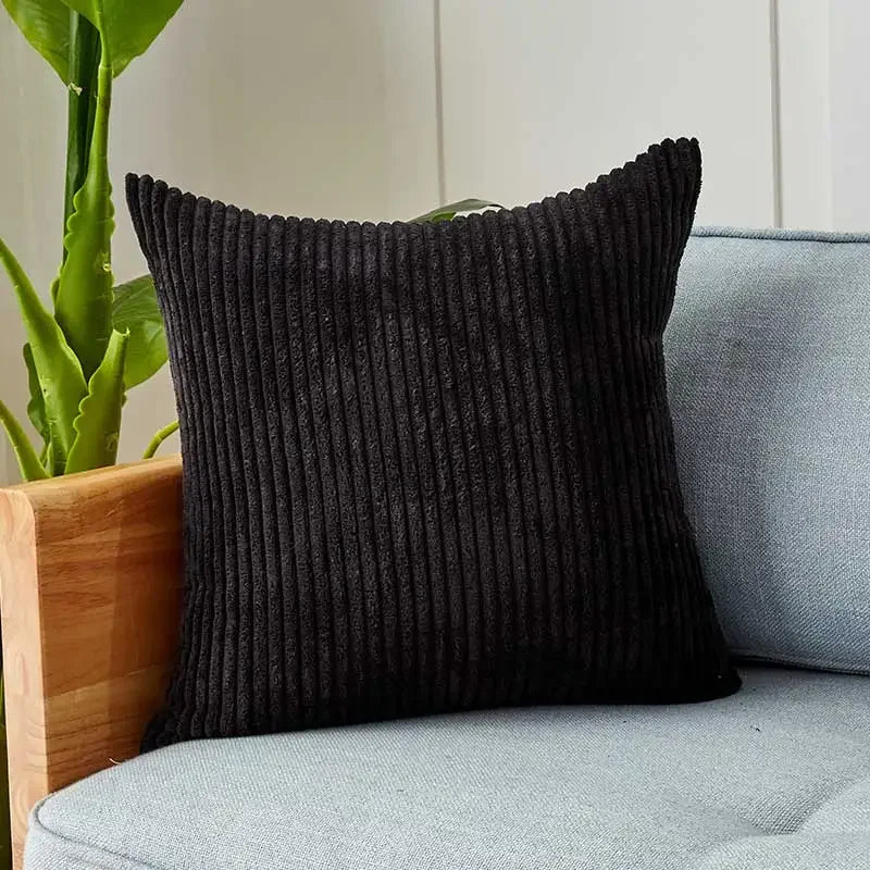 Corduroy Pillow Cover Cozy Cushion Cover 45x45cm For Living Room Sofa Decorative Pillows Nordic Home Decor Housse De Coussin