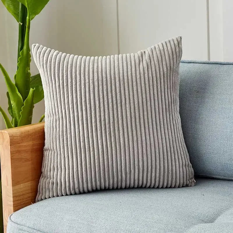Corduroy Pillow Cover Cozy Cushion Cover 45x45cm For Living Room Sofa Decorative Pillows Nordic Home Decor Housse De Coussin